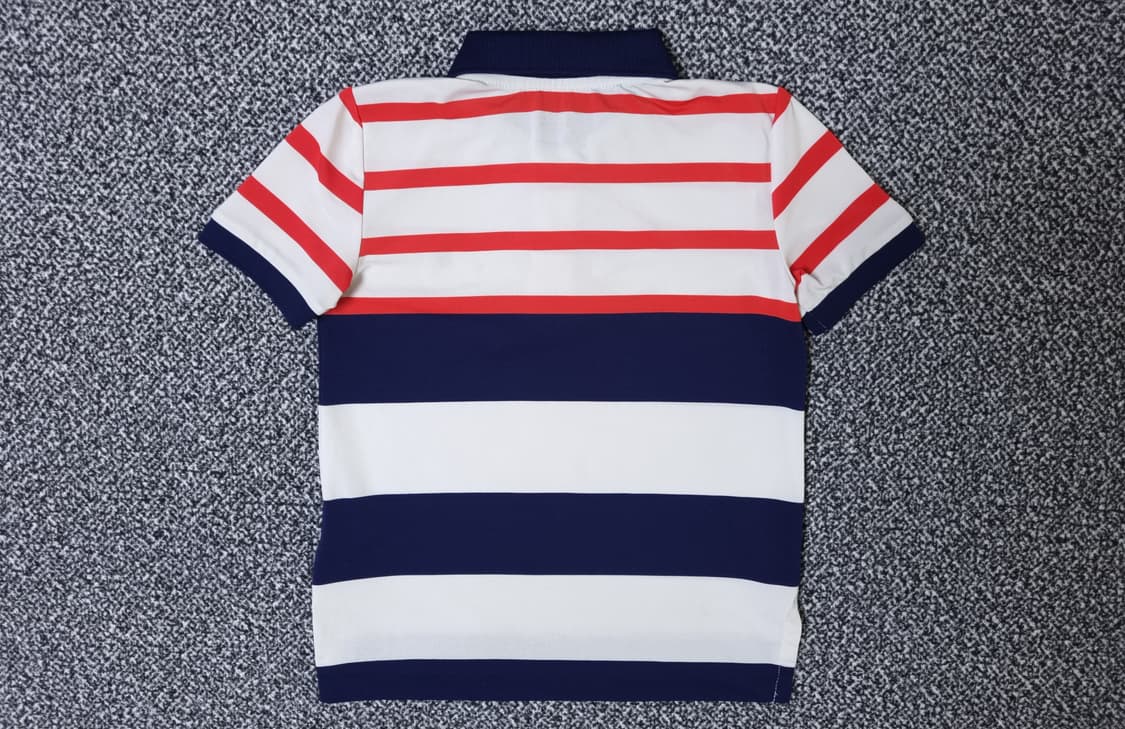 [무료배송][100]폴로 키즈 스트라이프 반팔티 카라티 상품이미지2