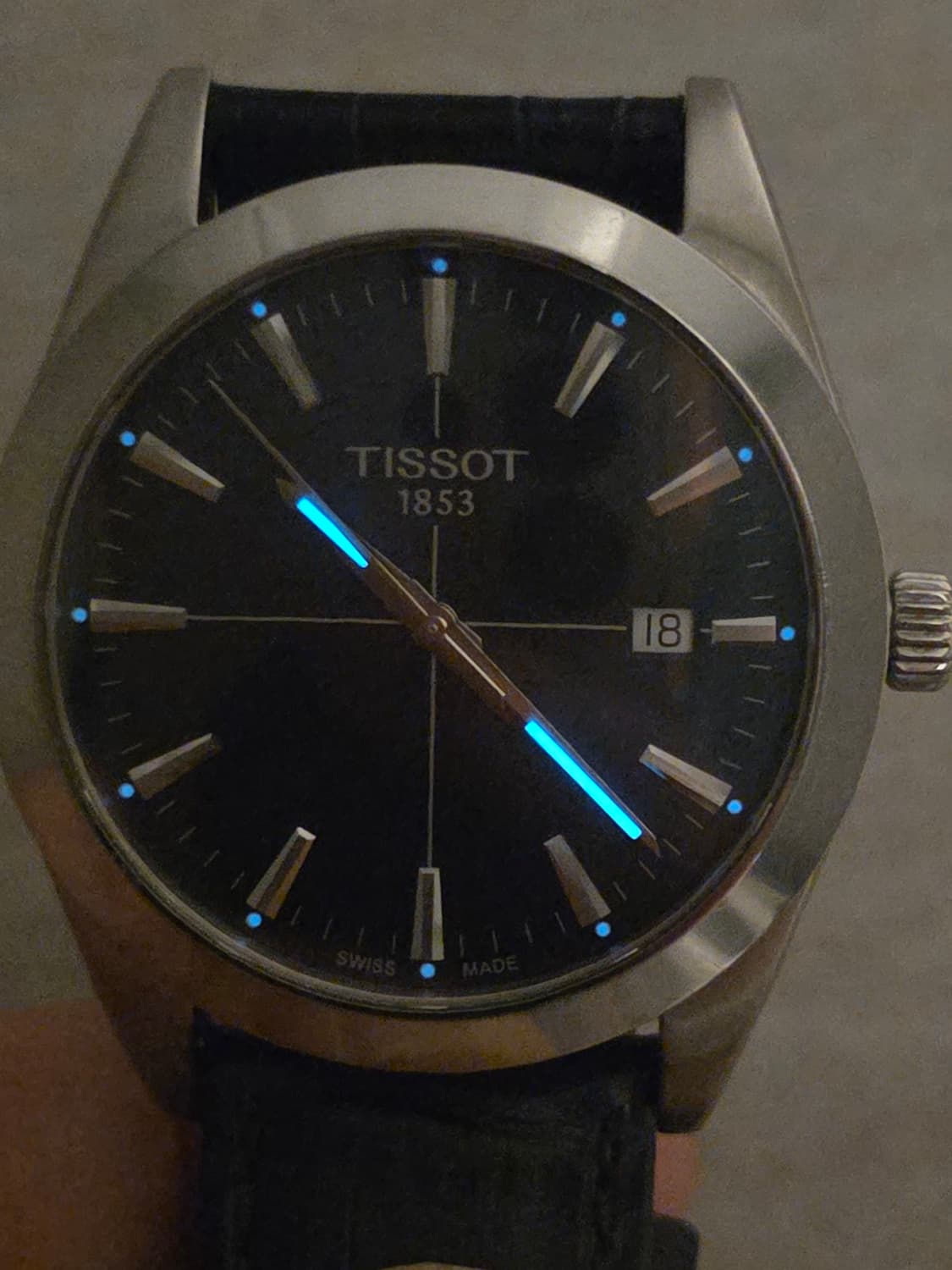 티쏘 (TISSOT) 스위스 메이드  젠틀맨 블루(풀박스+보증서) 상품이미지3