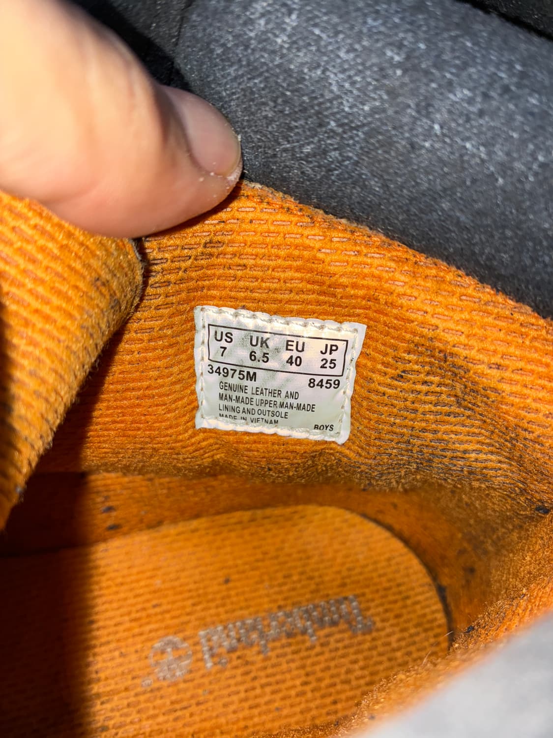 250) 팀버랜드 6인치 부츠 블랙 상품이미지4