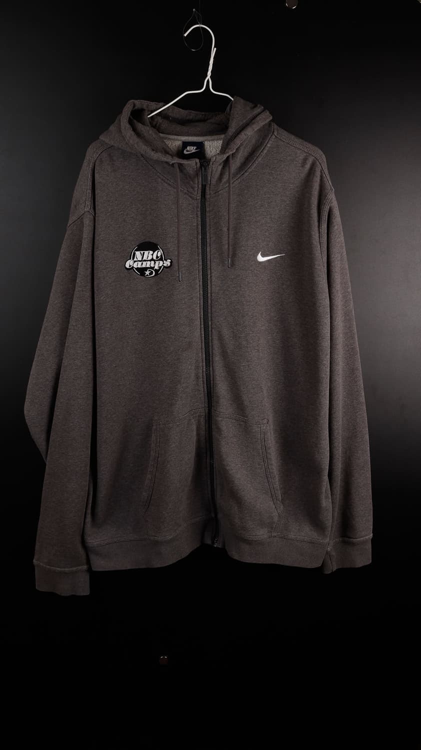 나이키 멜란지 기모후드집업 상품이미지1