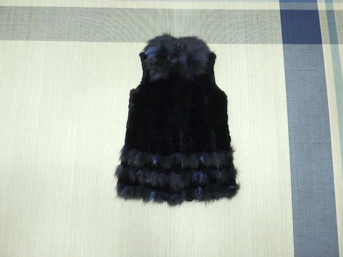 (66사이즈) 카시바디 폭스 카라 렉스 롱베스트 상품이미지1