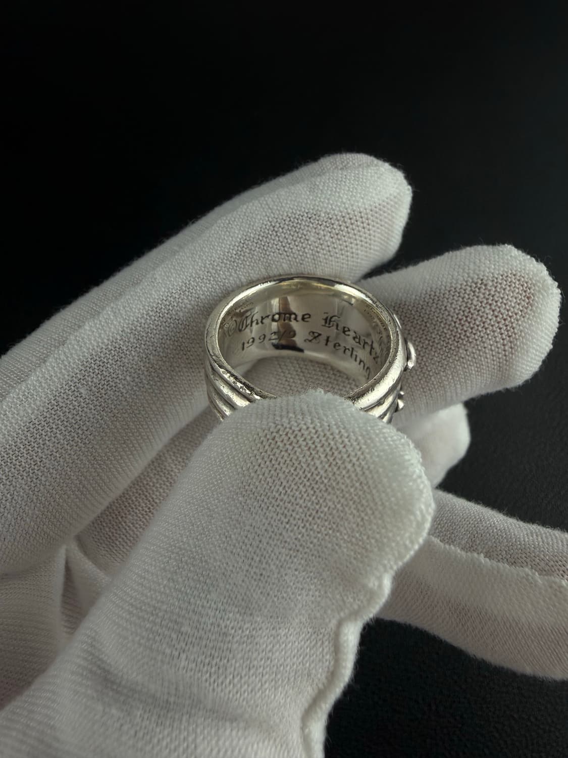 크롬하츠 대거링 파베블랙다이아 에프터 국내17호 상품이미지3