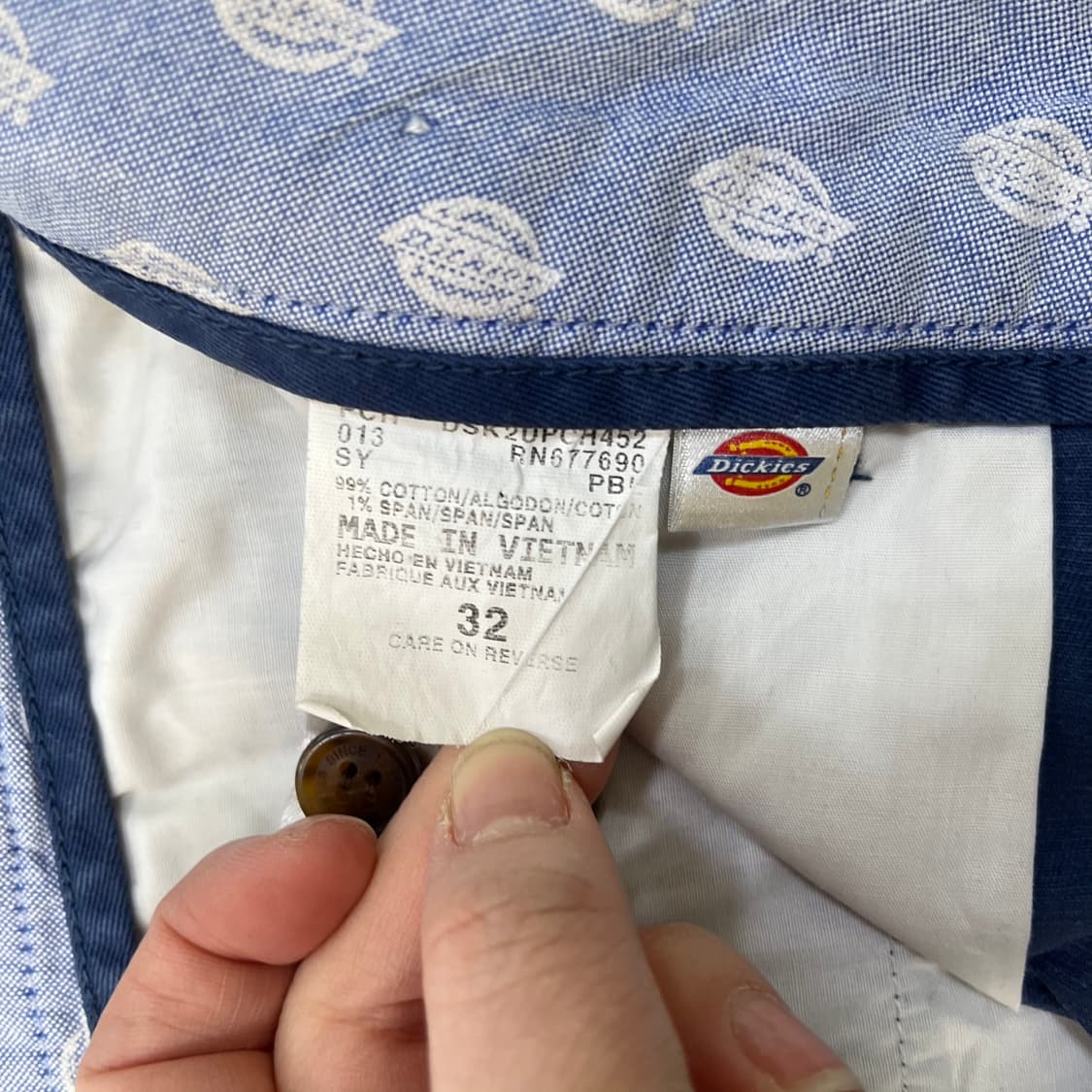 32 디키즈 반바지 치노팬츠 0310M 상품이미지3