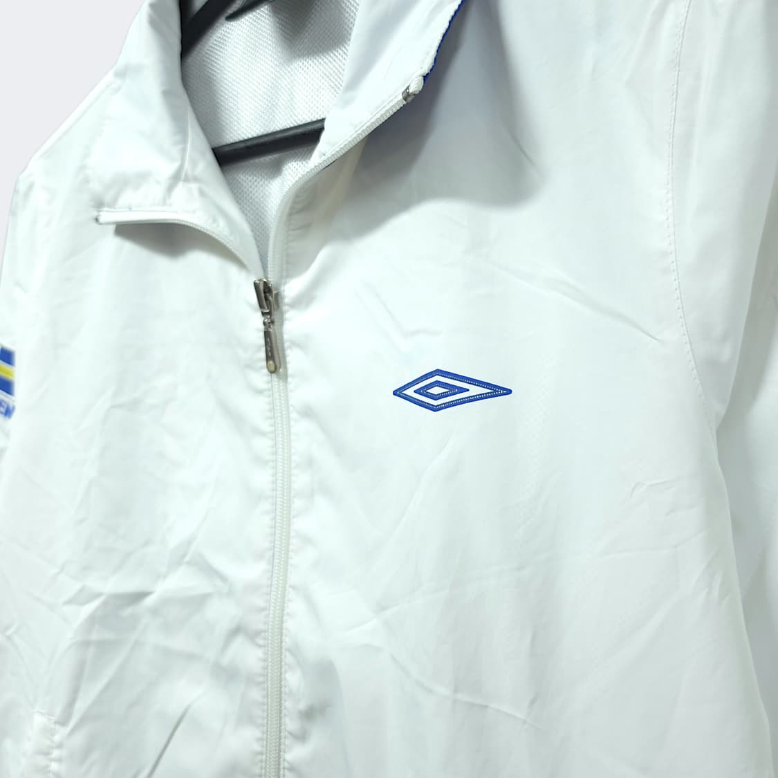 [90] 엄브로 화이트&블루 스웨덴 바람막이 자켓 상품이미지3