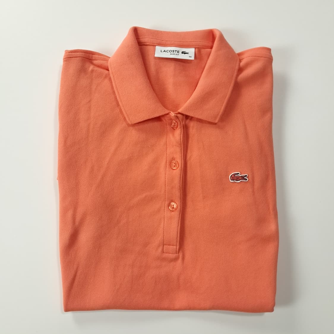 CK223 M 라코스테 엘라스테인 오렌지피치 원피스 상품이미지7