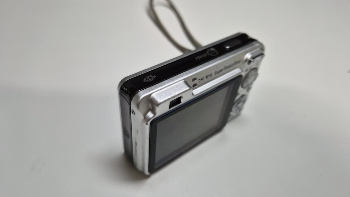 작례O 칼자이쓰 걸작 소니 사이버샷 dsc-w130 디지털카메라 빈티지  상품이미지8