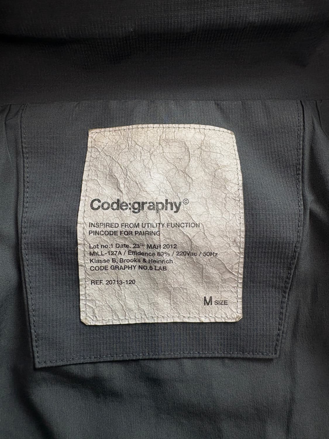 코드그라피 2-WAY 유틸리티 테크 숏 자켓 4109 상품이미지5