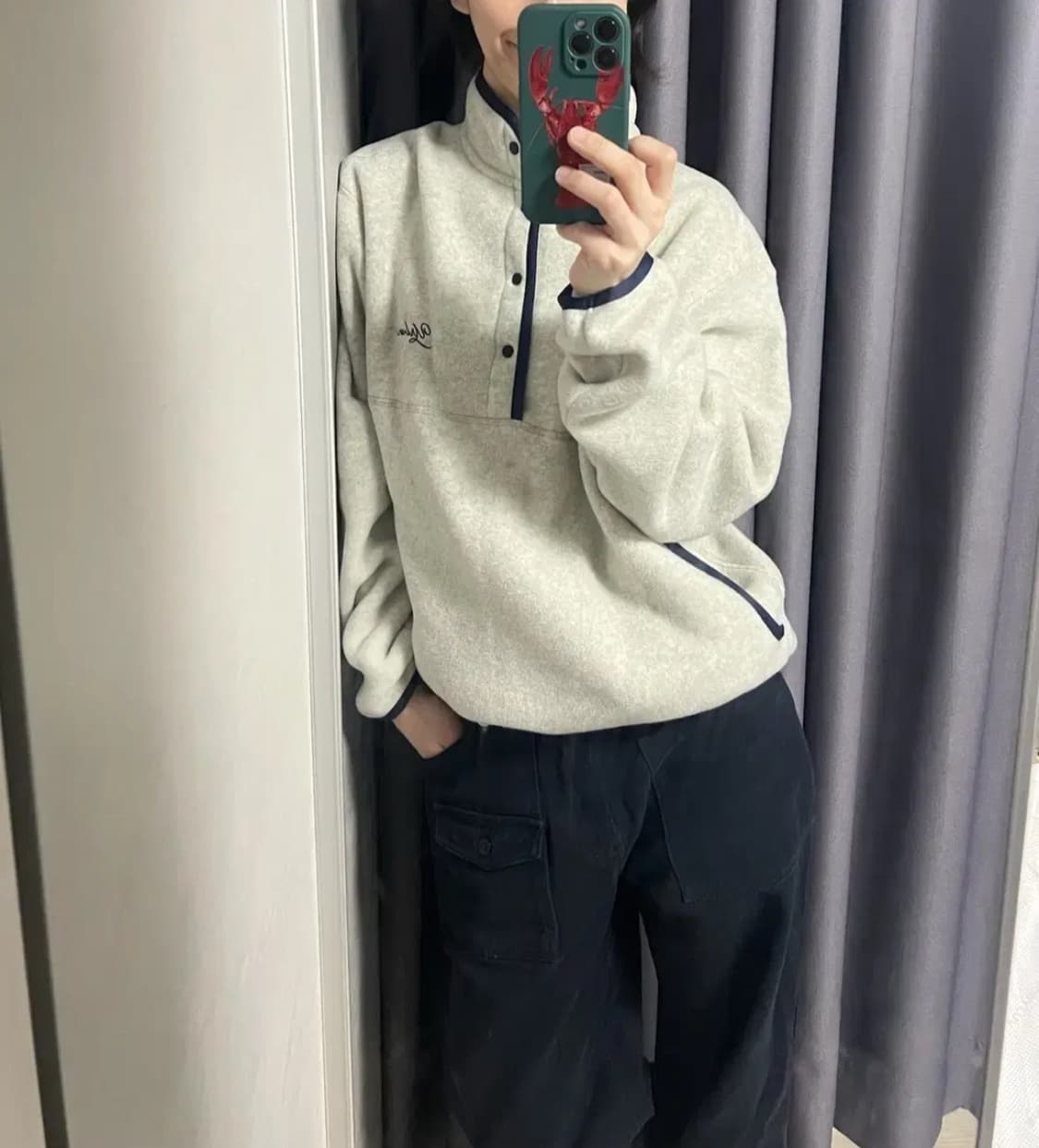 얼바닉30 몬티 플리스 그레이 S 상품이미지2