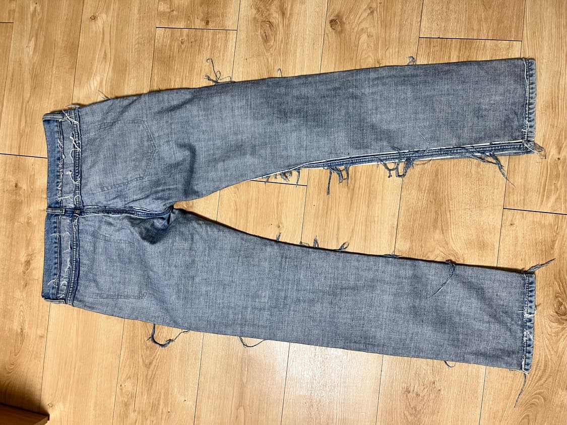 메종 마르지엘라 h&m 리버스 진 데님 팬츠 상품이미지4