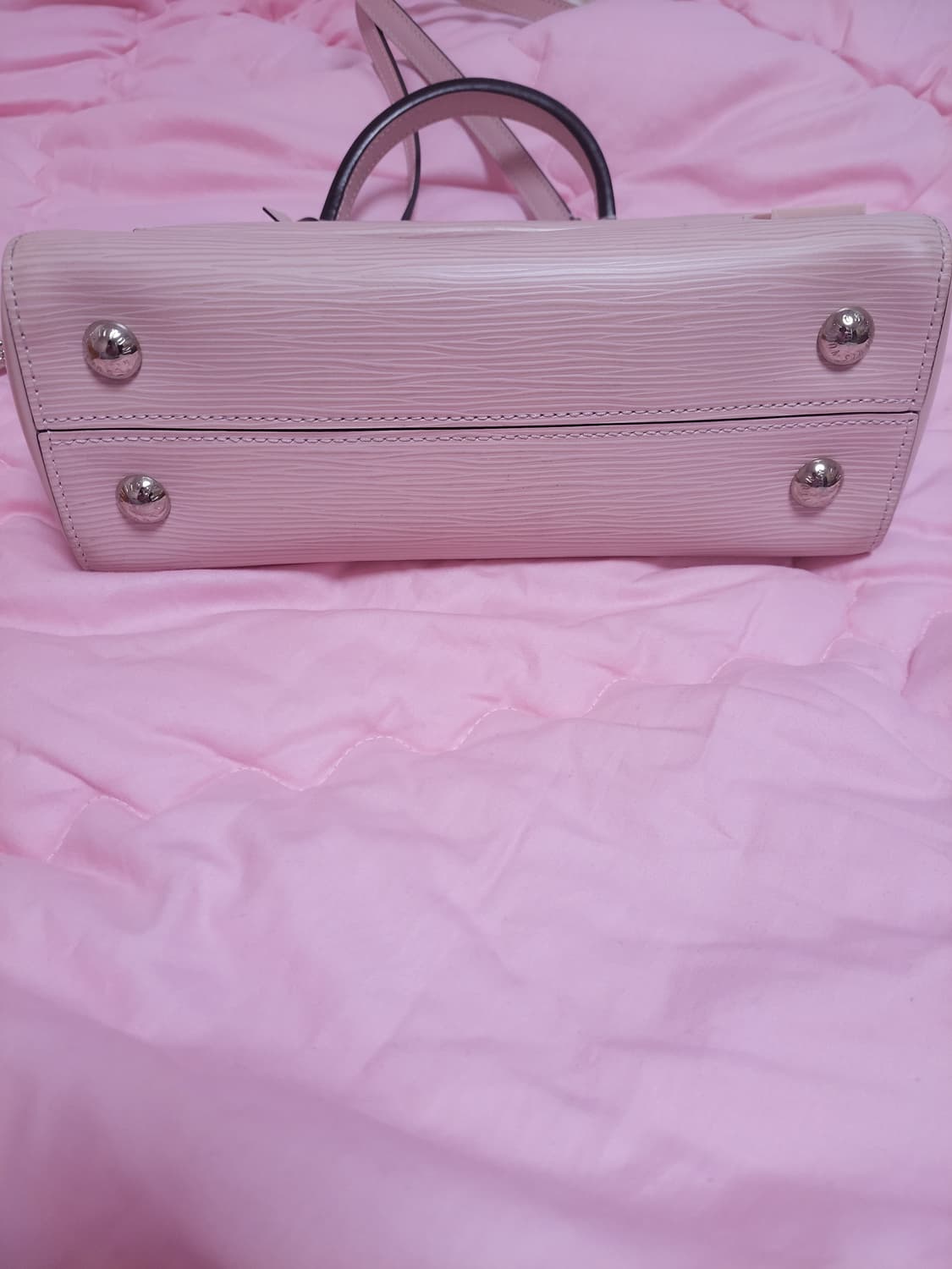 정품)급처상태좋음!루이비통 핑크 에삐 클루니bb 토트 크로스백 가방 상품이미지6