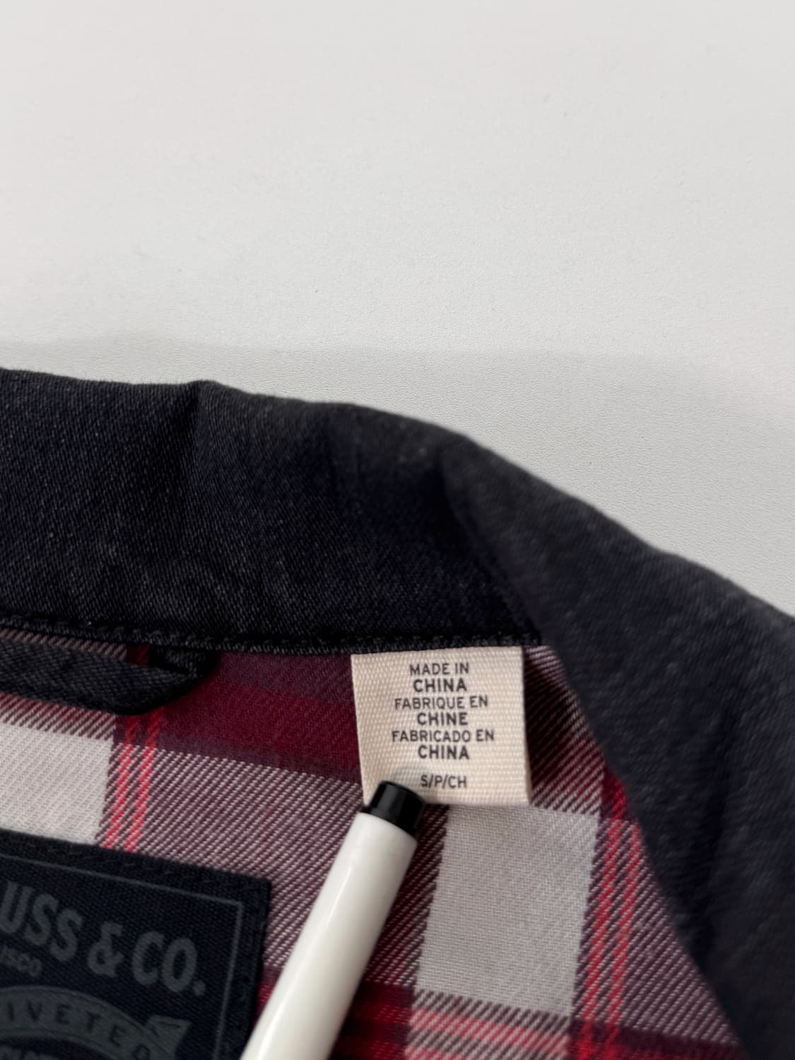 리바이스 루즈핏 블랙 데님 스윙 워크 자켓 상품이미지8