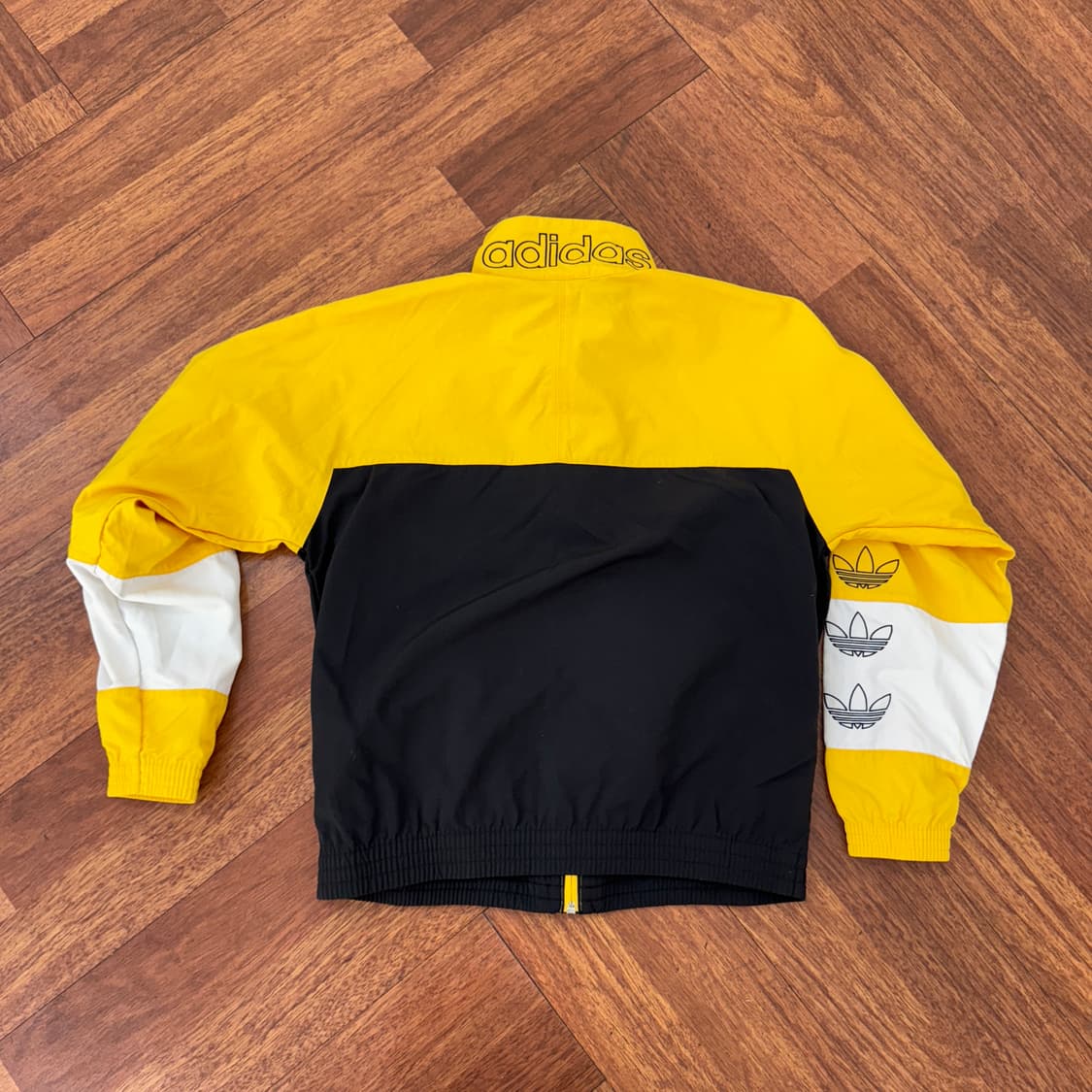 S 아디다스 블록 바람막이 자켓  상품이미지3
