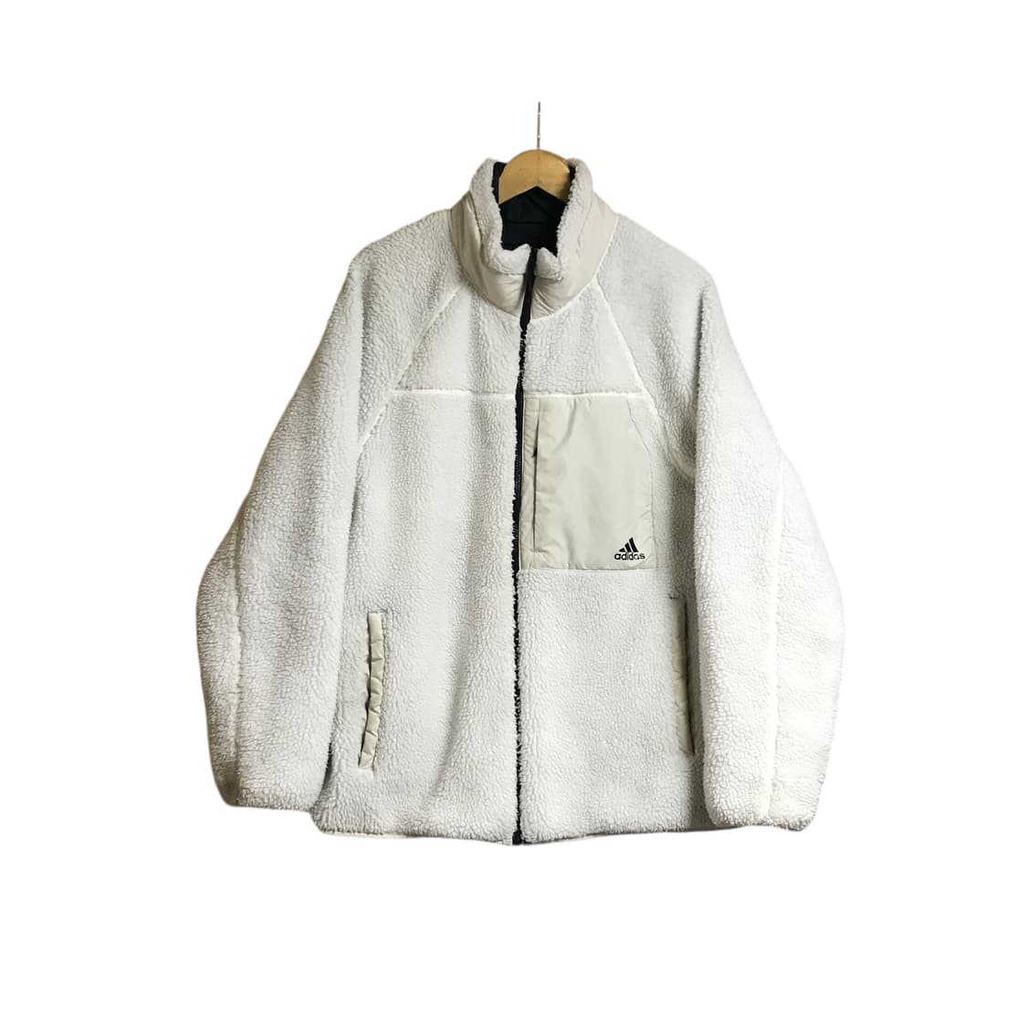 아디다스 후리스 빅로고 양면 자켓점퍼 상품이미지2