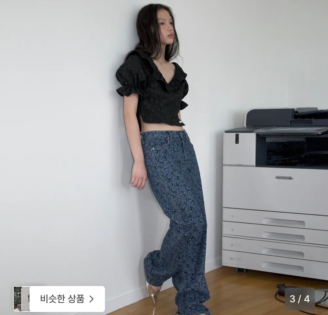 오버듀플레어 로즈데님 상품이미지2