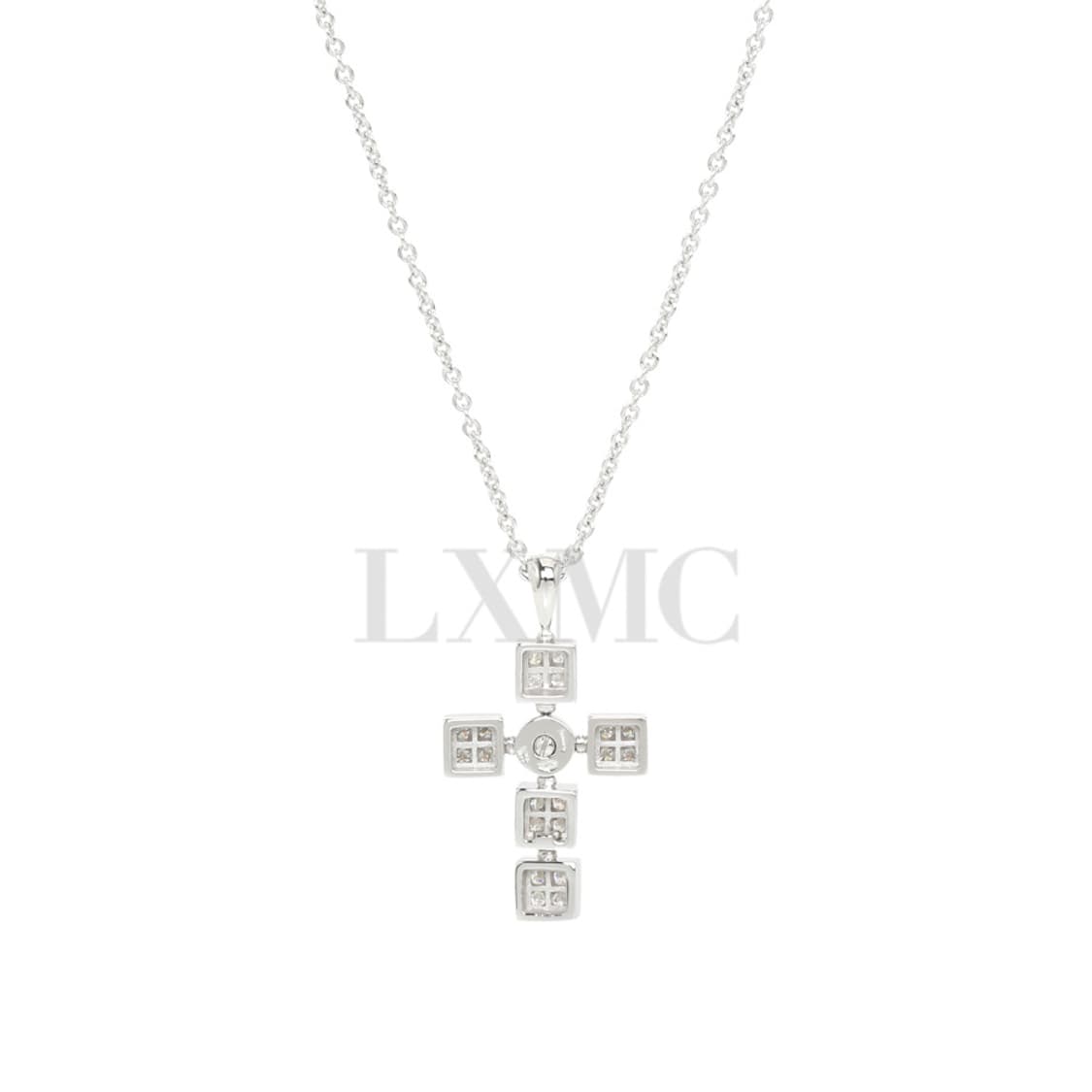 불가리 루체아 다이아 목걸이 크로스 십자가 네크리스 335092 상품이미지4