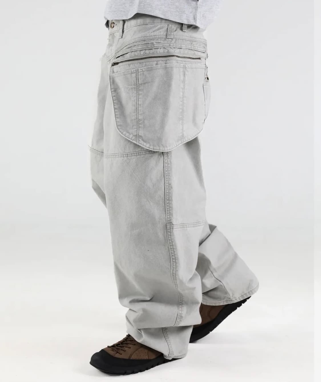 XP315 체어사이드 워크 코튼 팬츠 (GRAY) 상품이미지2