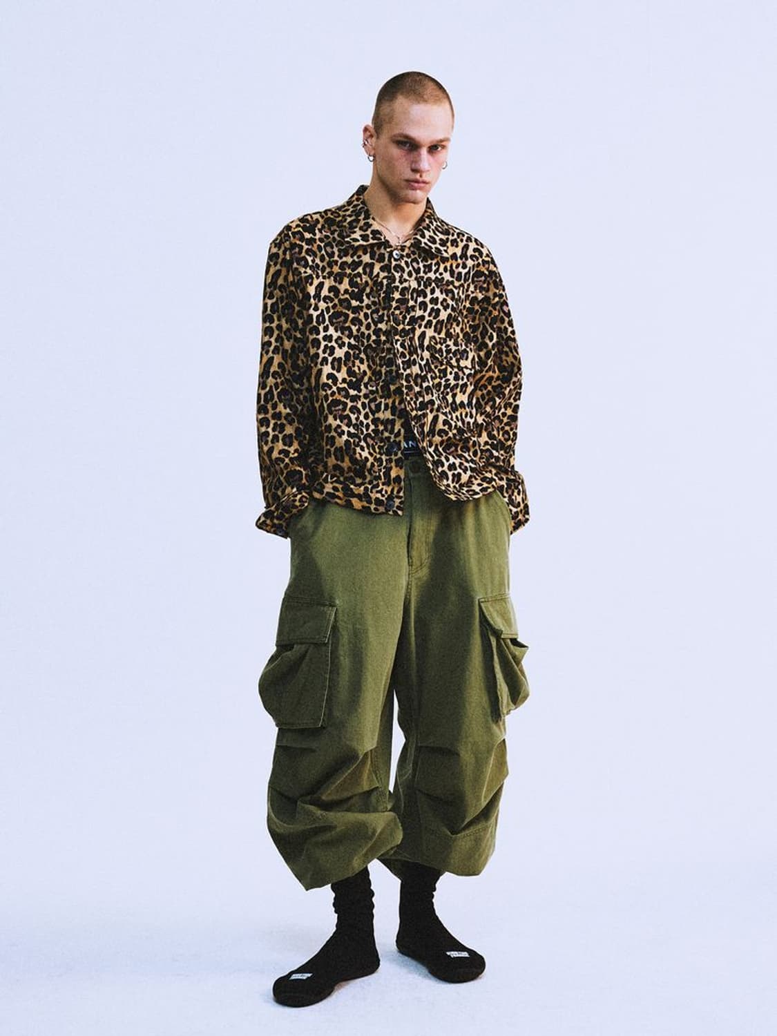 [하이타이드 프랭키]레오파드 트러크 자켓 상품이미지2