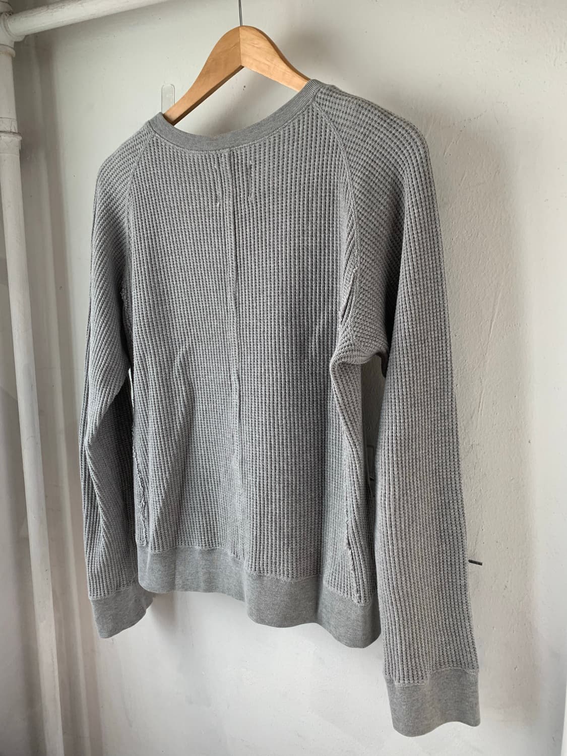 soloist waffle thermal crewneck 48size 상품이미지5