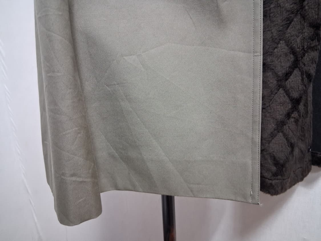 COJANA F폭스카라 카키색 롱트렌치코트 내피탈부착 5566적당
 상품이미지6