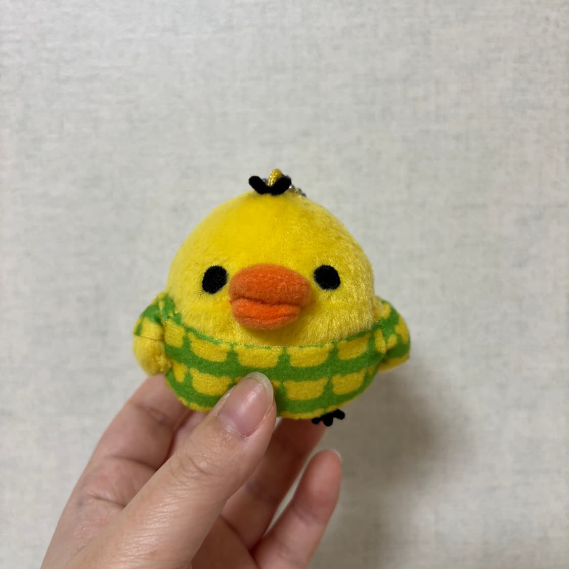 고전 산엑스 리락쿠마 키이로이토리 인형 상품이미지1