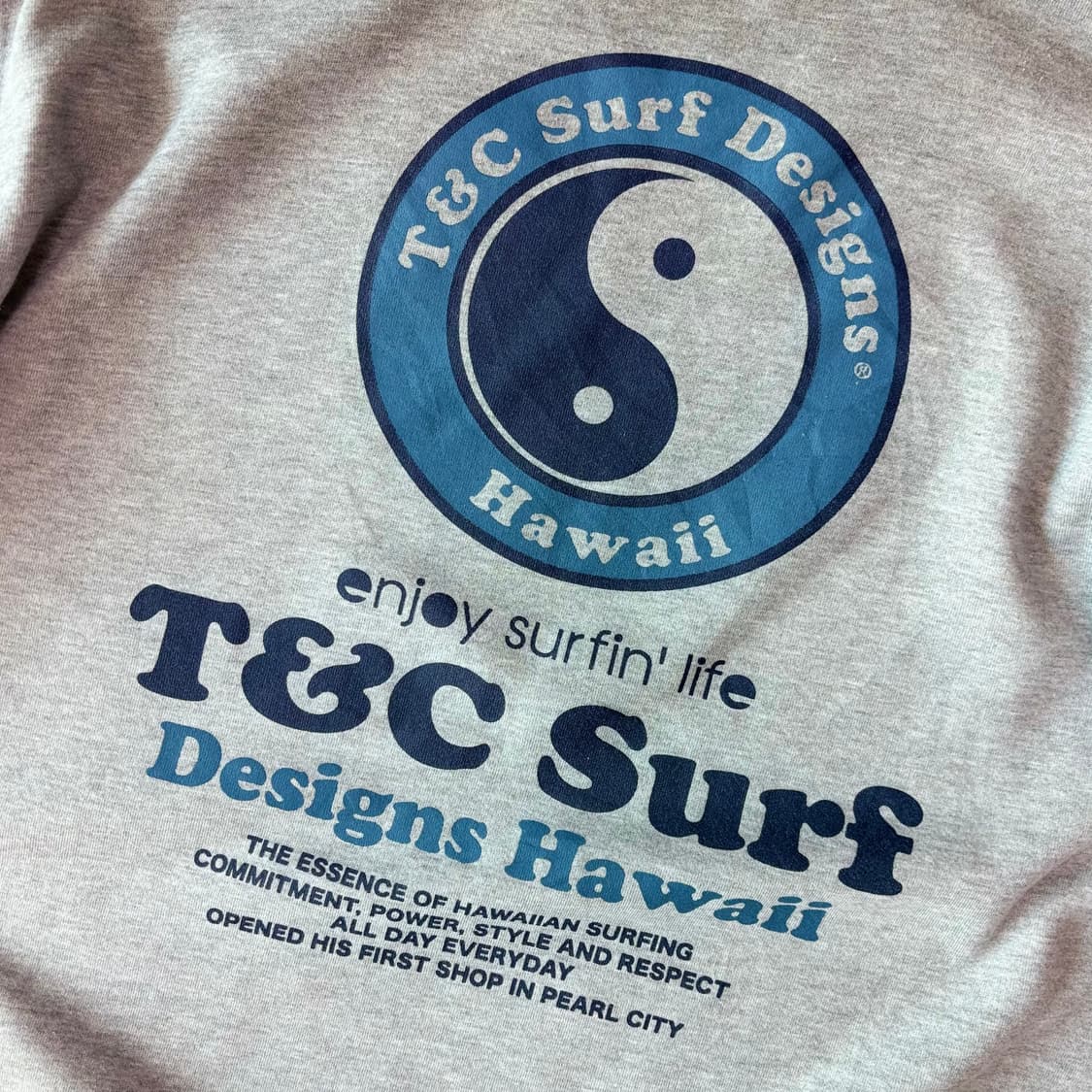 T&C 서프 디자인 하와이 오버사이즈 스웨트셔츠 상품이미지2