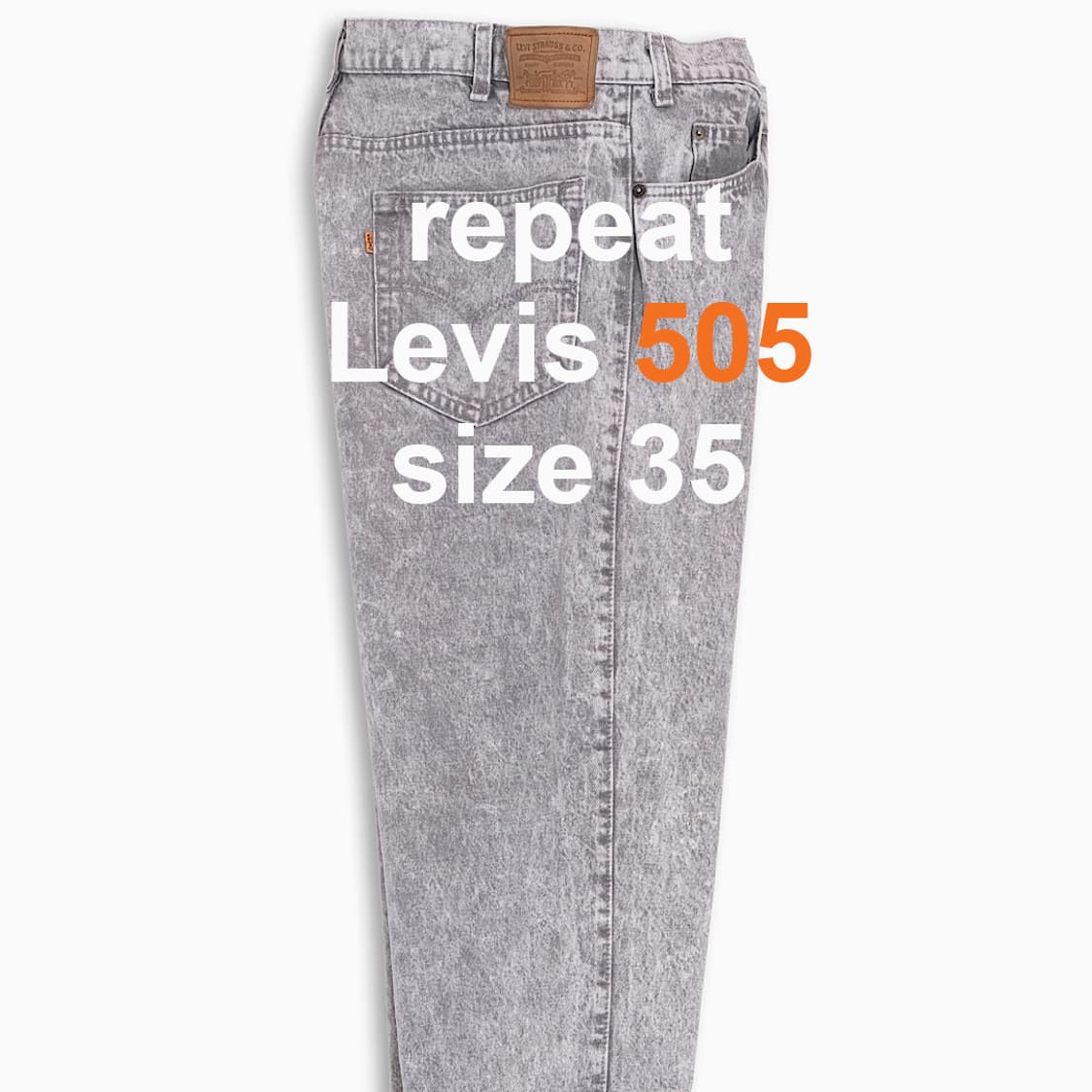 리바이스 505 오렌지탭 35 사이즈 OR5053824 상품이미지1