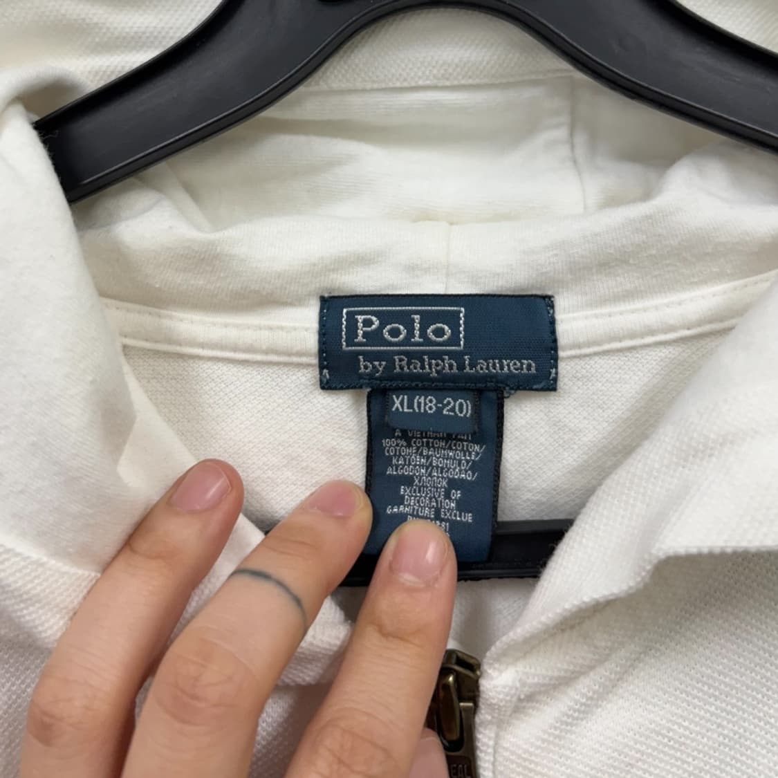 폴로랄프로렌 우먼 후드집업 상품이미지4