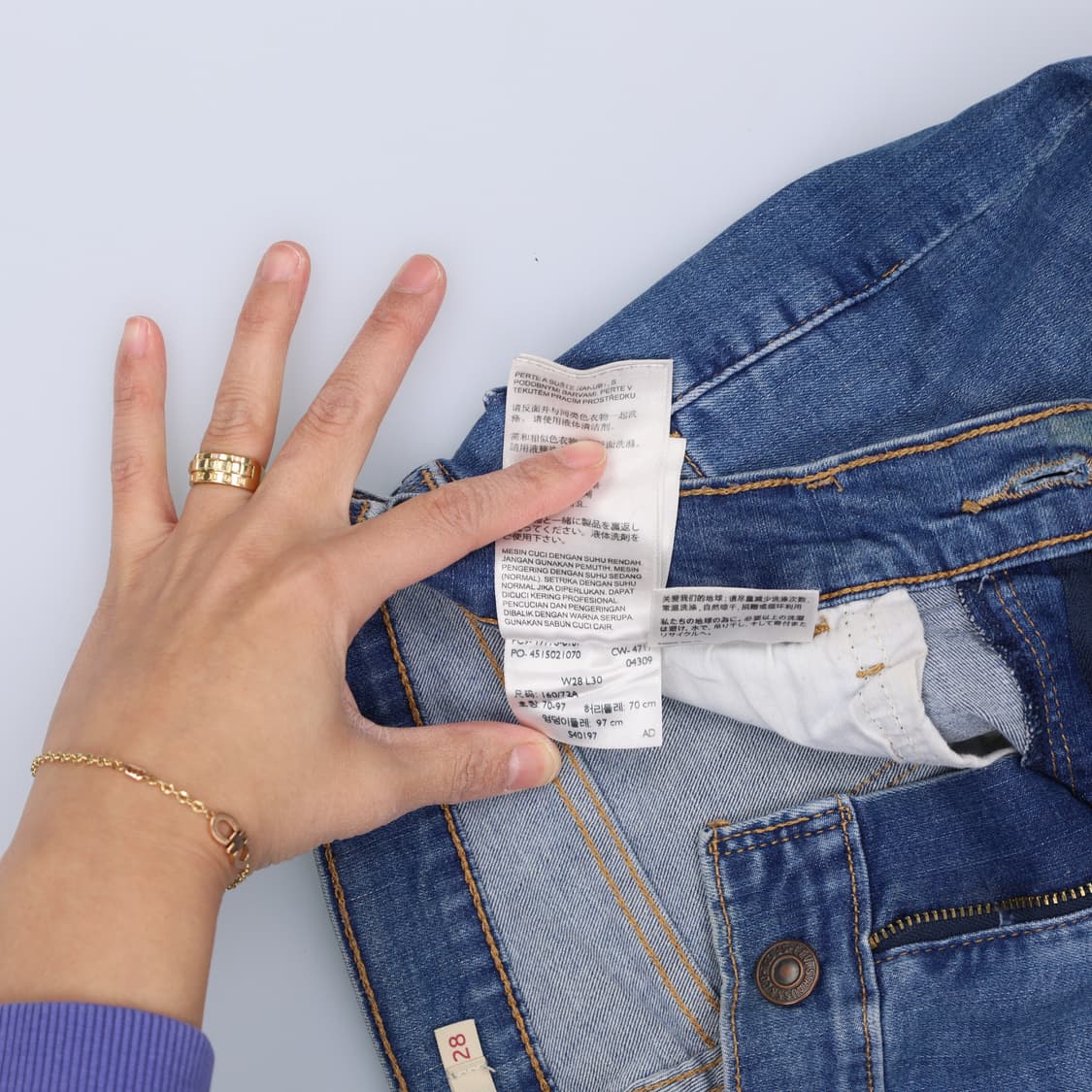 28 리바이스 여성 스키니진 데님팬츠 0310H1 상품이미지6