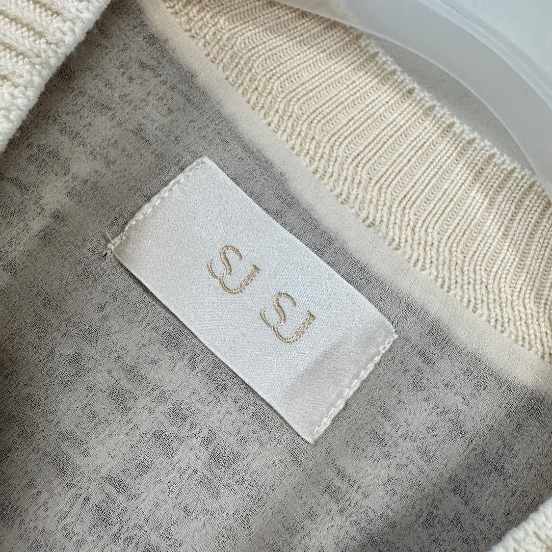 SJSJ 22 트위드 니트 가디건 상품이미지2