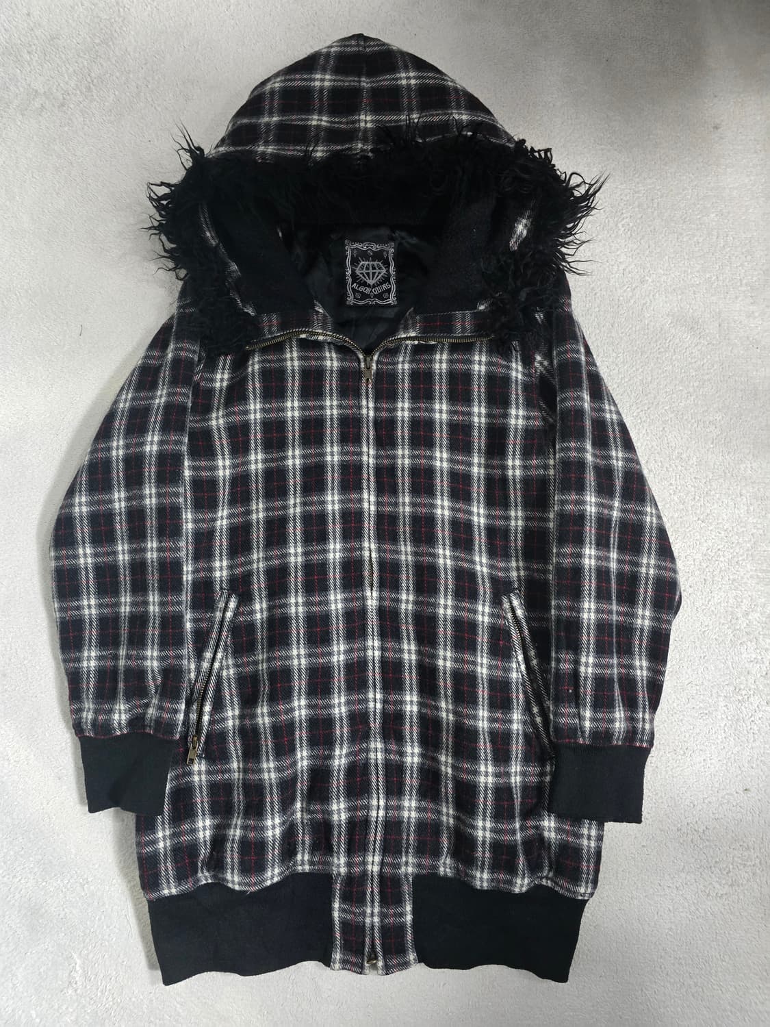 ALGONQUINS 알곤퀸즈 체크 후드 자켓 상품이미지2