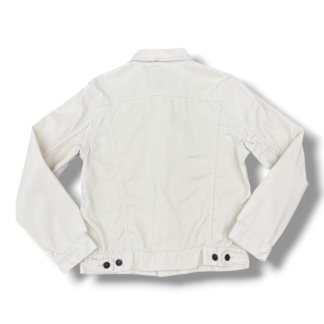 오어슬로우 코듀로이 화이트 숏자켓 상품이미지2