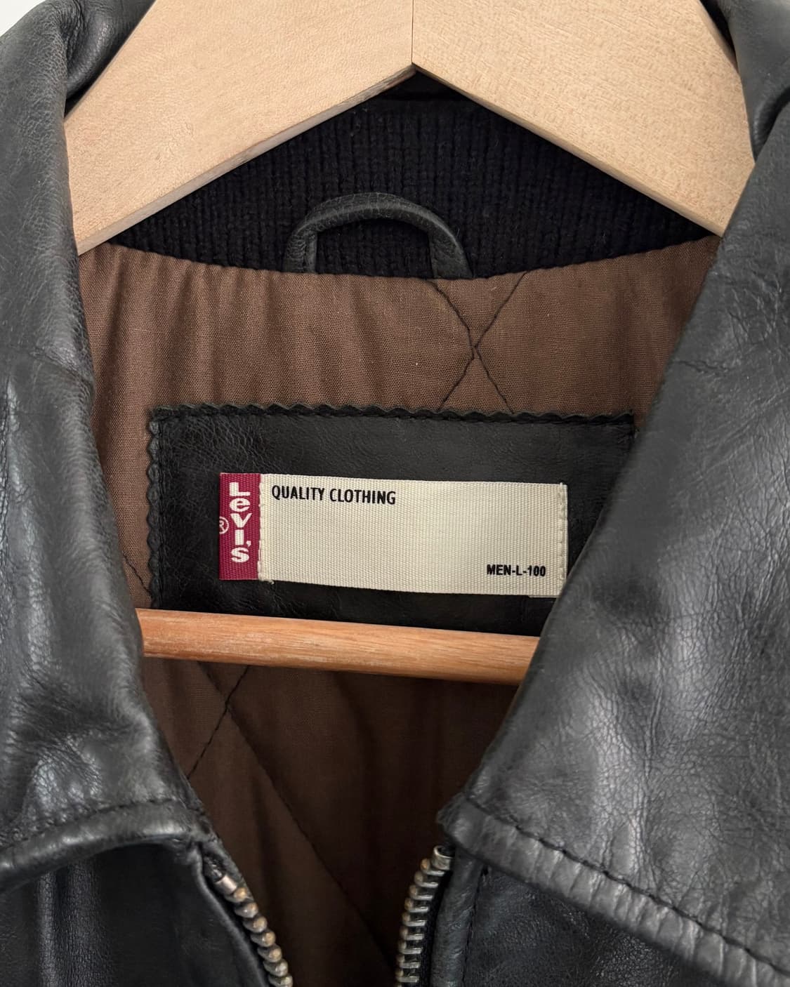 Levi’s 리바이스 램스킨 레더 자켓 상품이미지4
