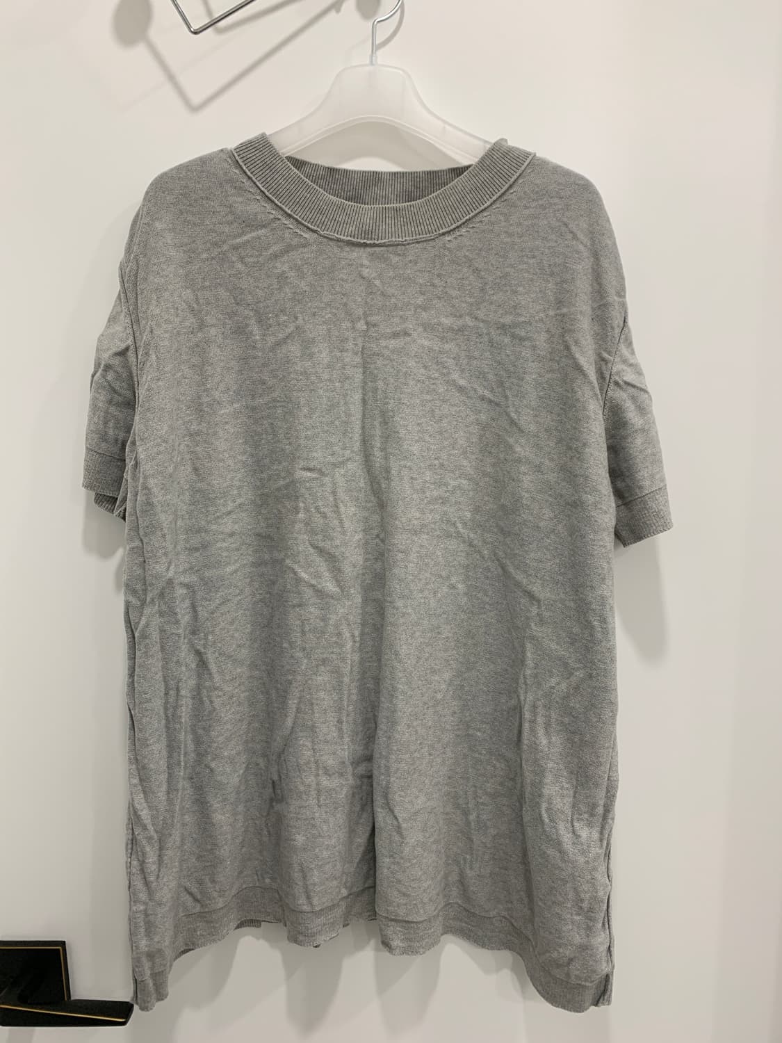 [MM6] 마르지엘라 파이핑 반팔 니트 (리버시블O) 상품이미지7