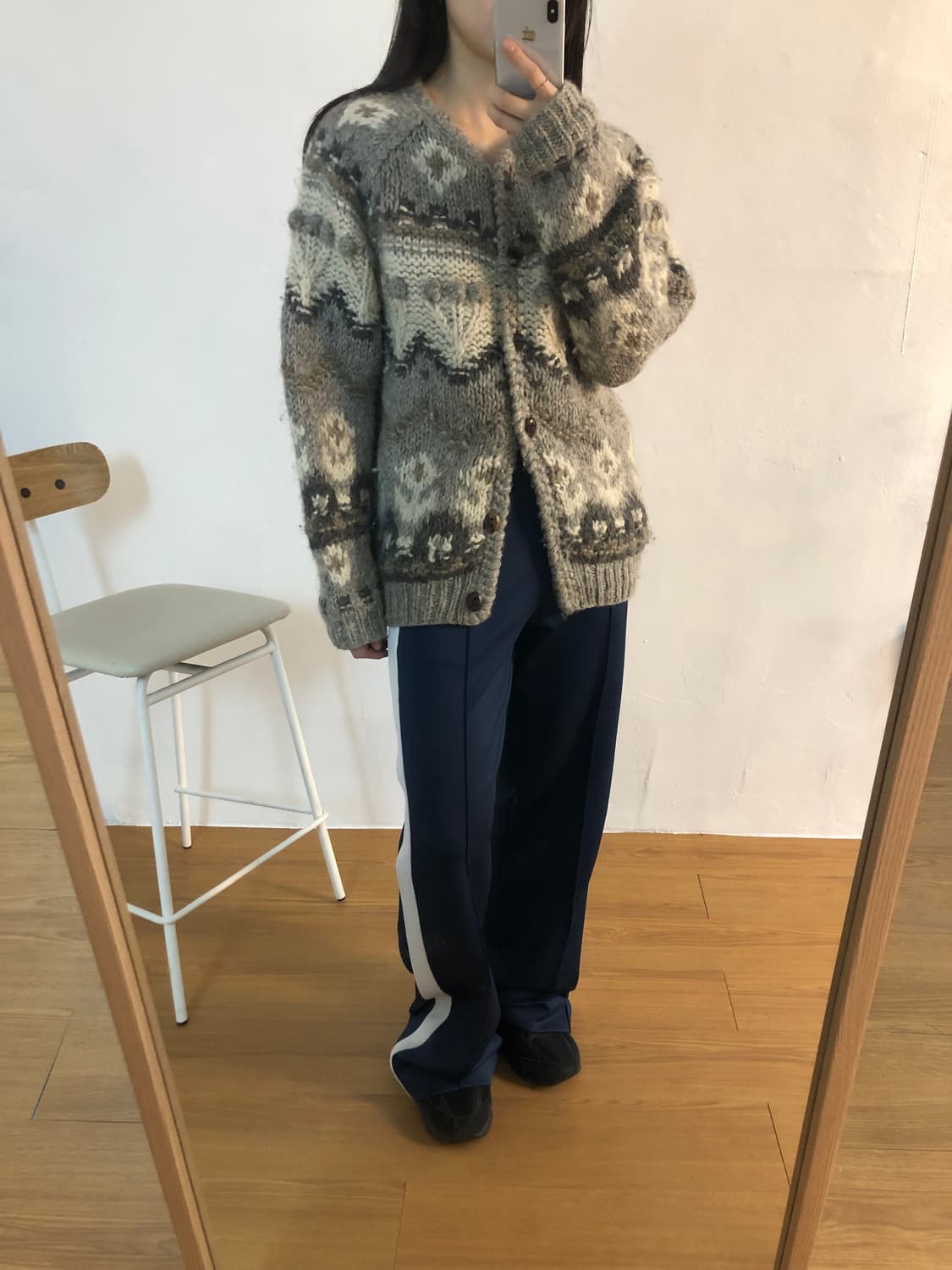 빈티지 노르딕 핸드 스웨터 상품이미지2