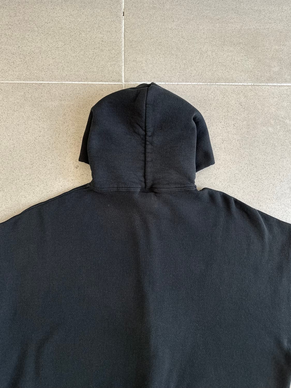 90s 빈티지 러셀 후드집업 블랙 XL 상품이미지4