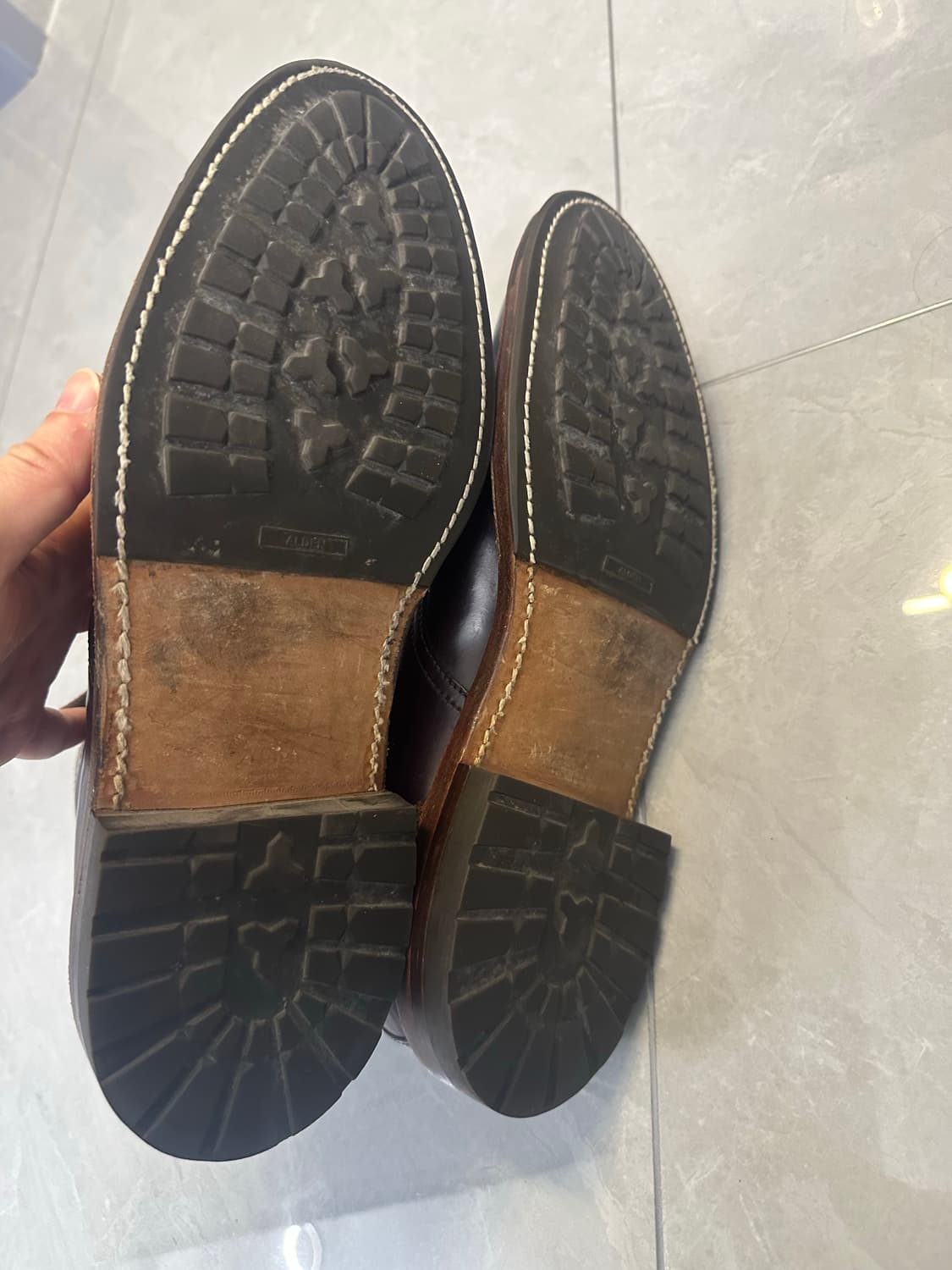 알든 탱커부츠 코도반 9.5d 상품이미지6