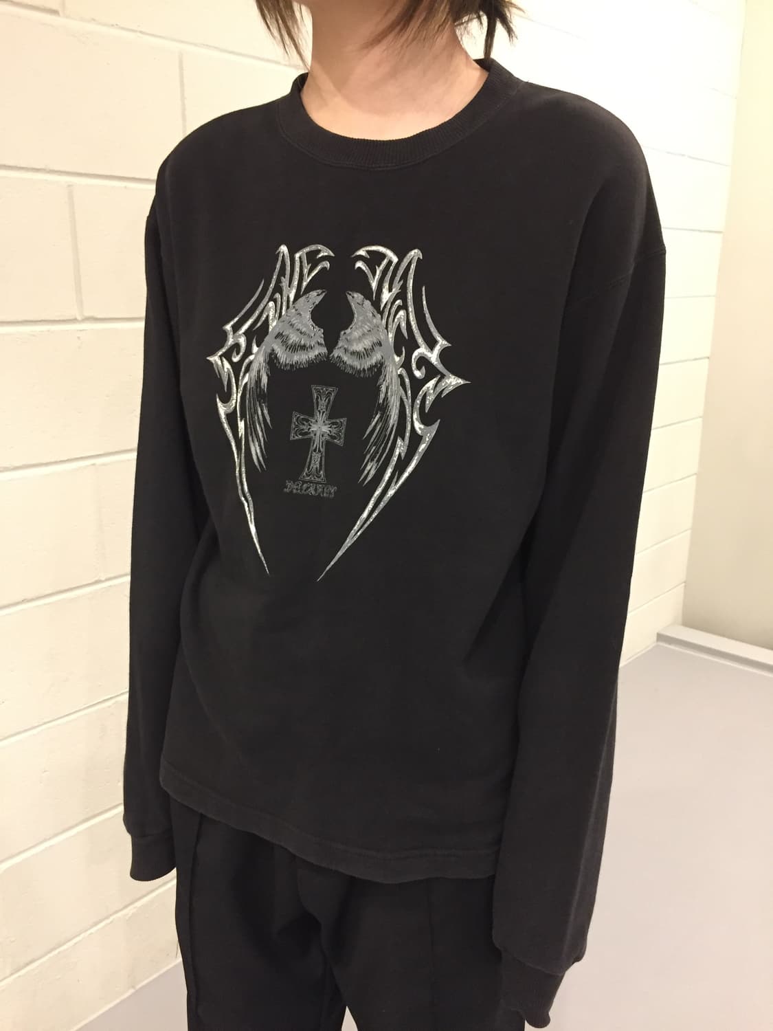 ”Unknown“ Gothic cross Long sleeve 상품이미지2