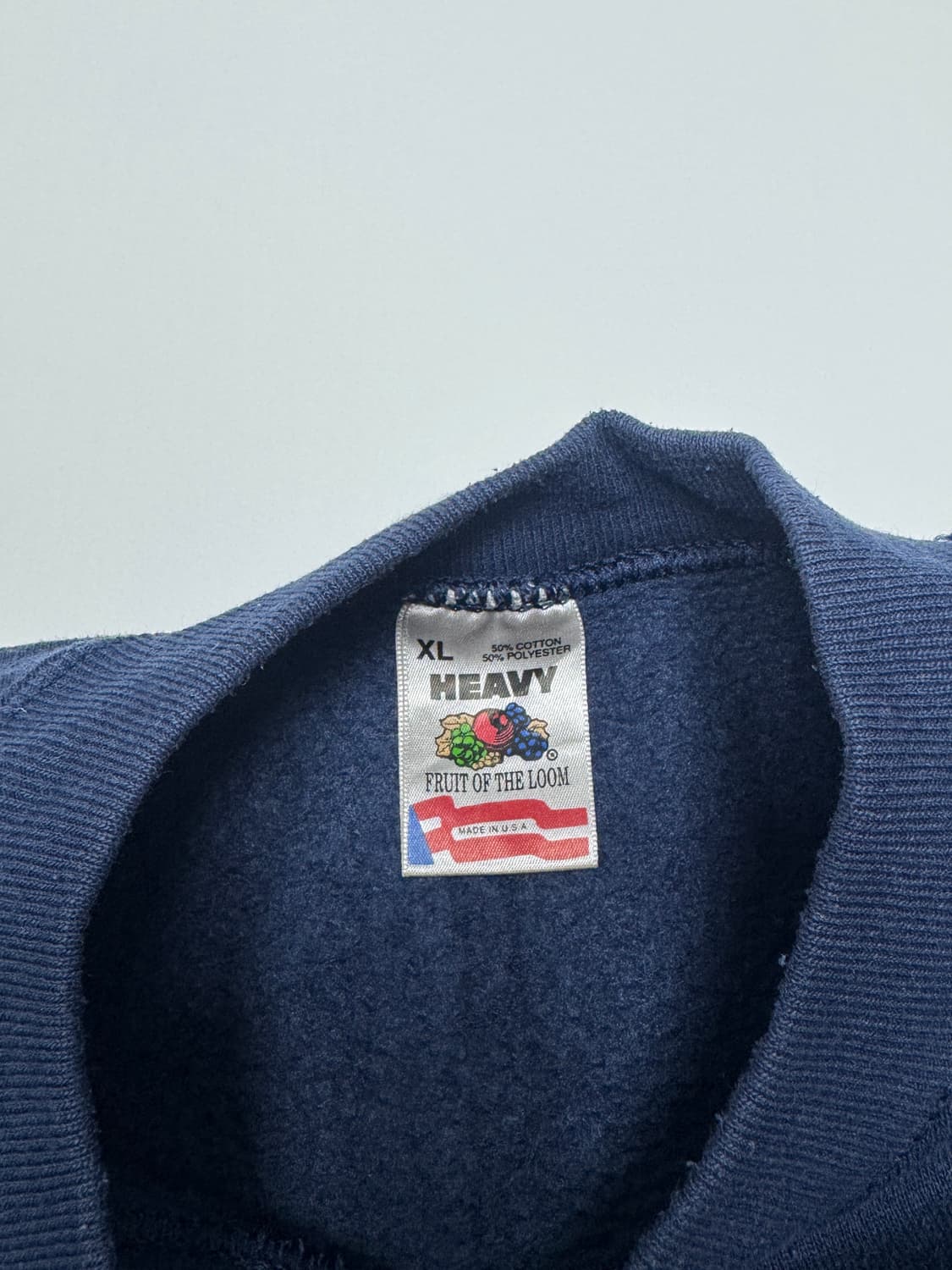 90s 미국 생산 프룻오브룸 스웻셔츠 맨투맨 XL 상품이미지3