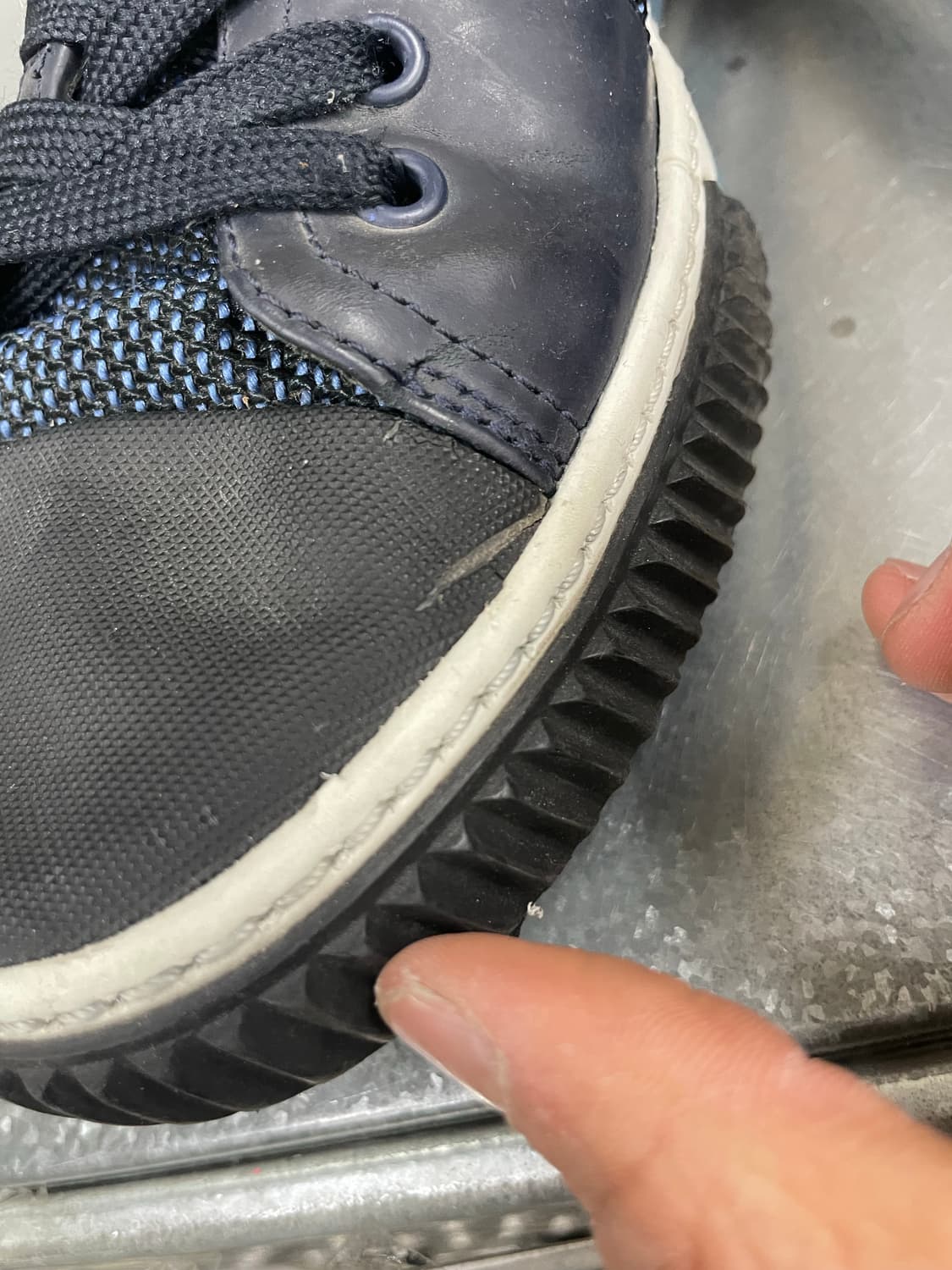 프라다 테크니컬 매쉬 앤 레더 스니커즈 8.5 (gr-4627) 상품이미지8