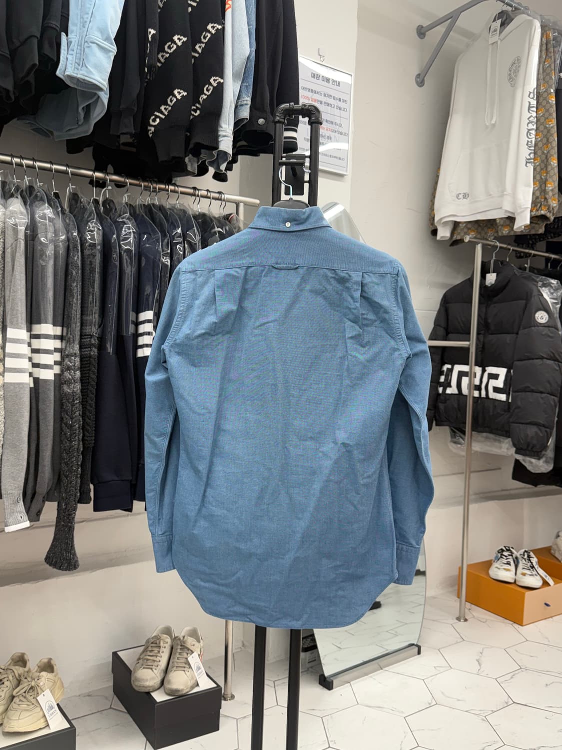 [2] 톰브라운 삼선 옥스포드 셔츠 상품이미지2