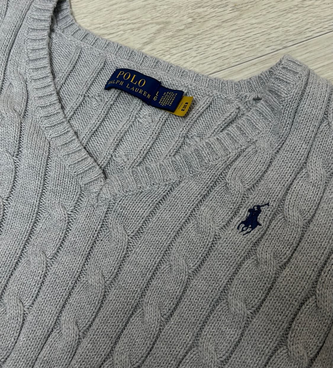 폴로 랄프 로렌 니트 레드, 그레이, 네이비 상품이미지3