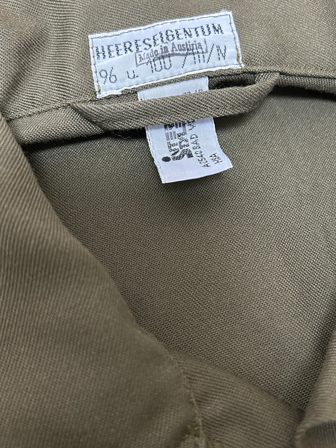 90s 오스트리아  밀리터리 필드셔츠 상품이미지5