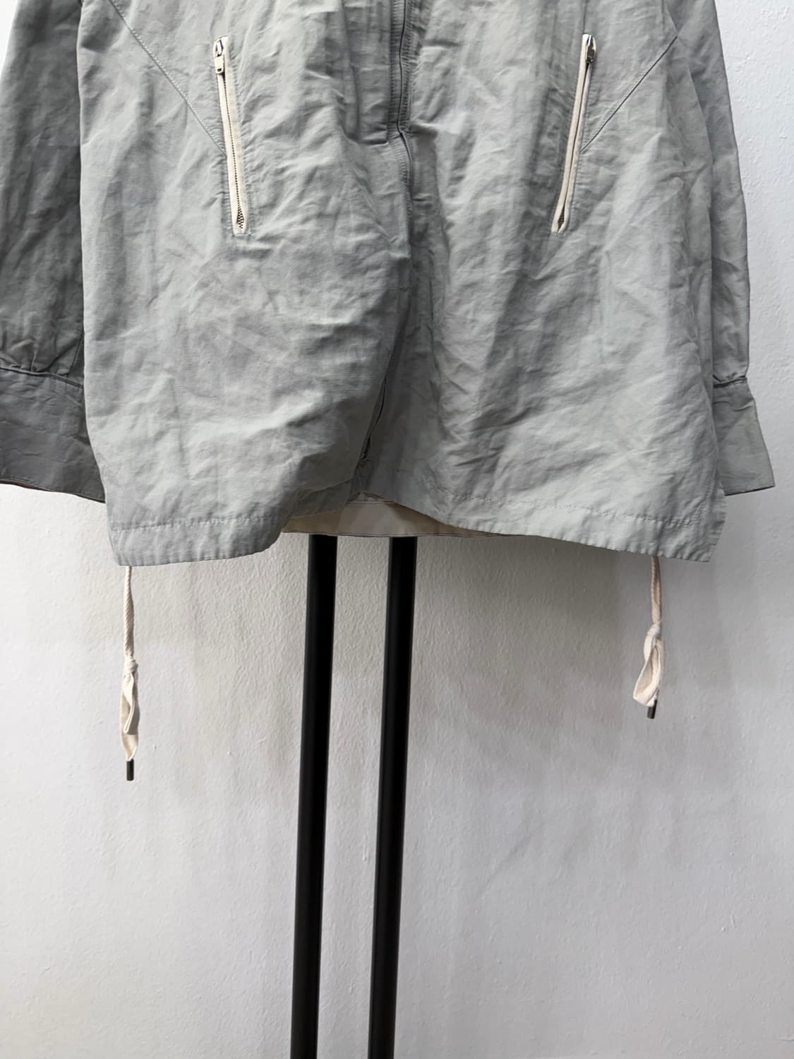 정품) 구호 여성 오버핏 그레이 블루종 점퍼 82 상품이미지4