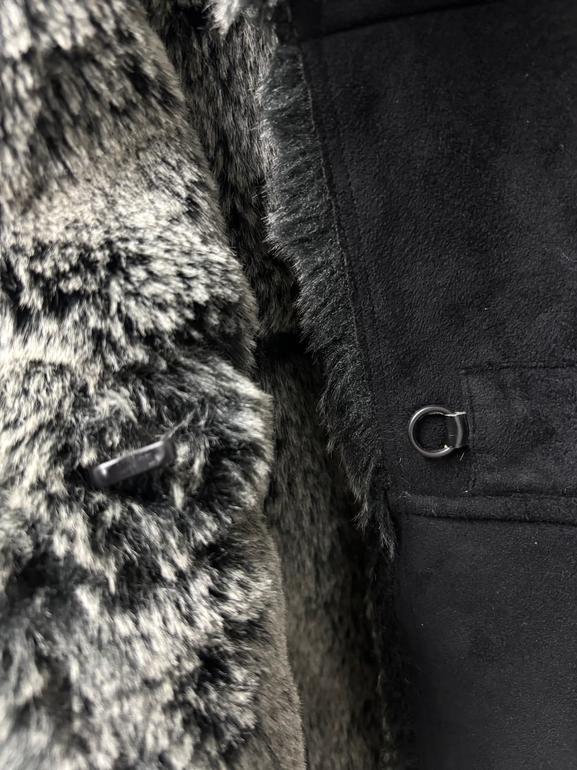 [DEUX]VKEI mood Grey Fur Trimming Jacket 상품이미지9