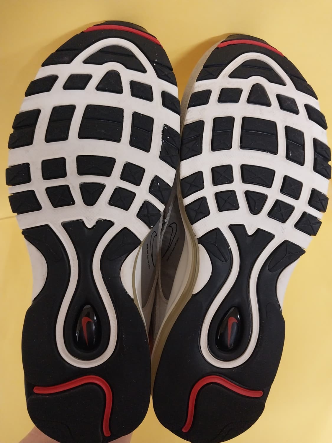 남성 나이키 에어맥스 97 SE 콜리지 그레이 운동화 (275) 상품이미지8