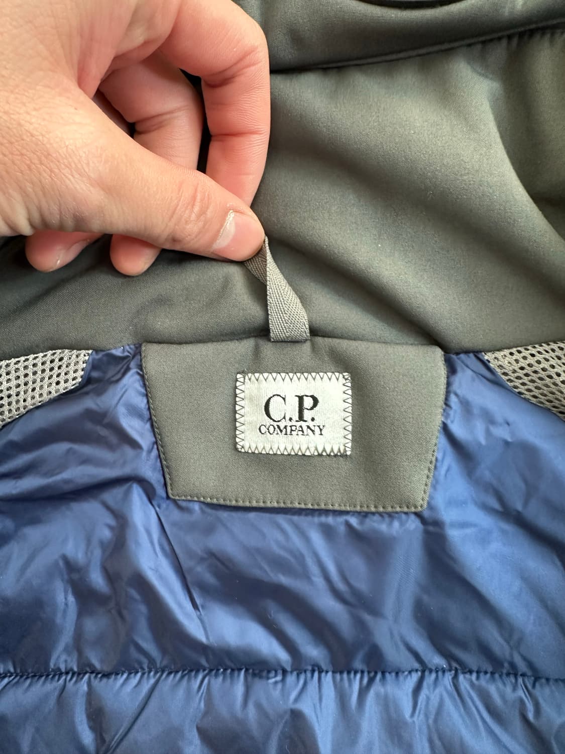 씨피컴퍼니 고글 패딩 자켓 46(90-95) 상품이미지9