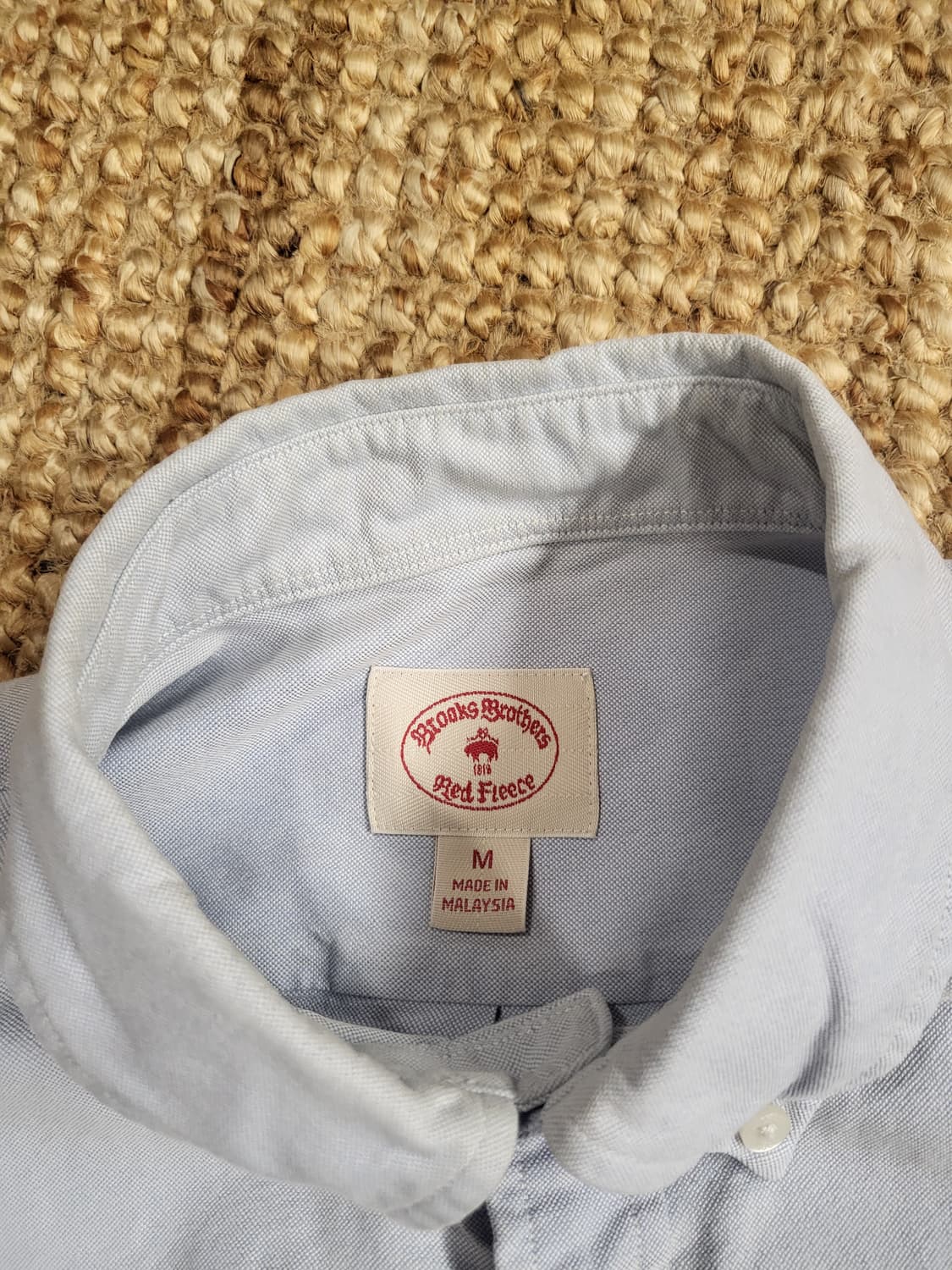 브룩스브라더스 Red Fleece 옥스포드 버튼다운 셔츠 M 상품이미지2