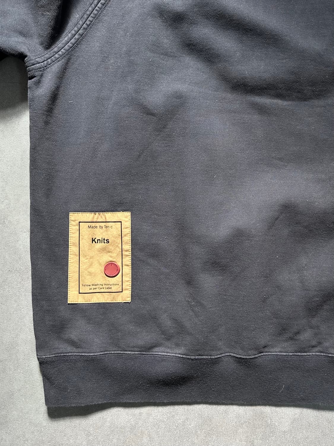 텐씨 네이비 스웻 셔츠 (va.68) 상품이미지4