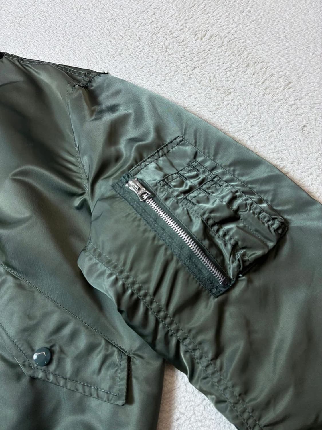 알파인더스트리 90's L-2B 블루종 자켓 PN7963 상품이미지4