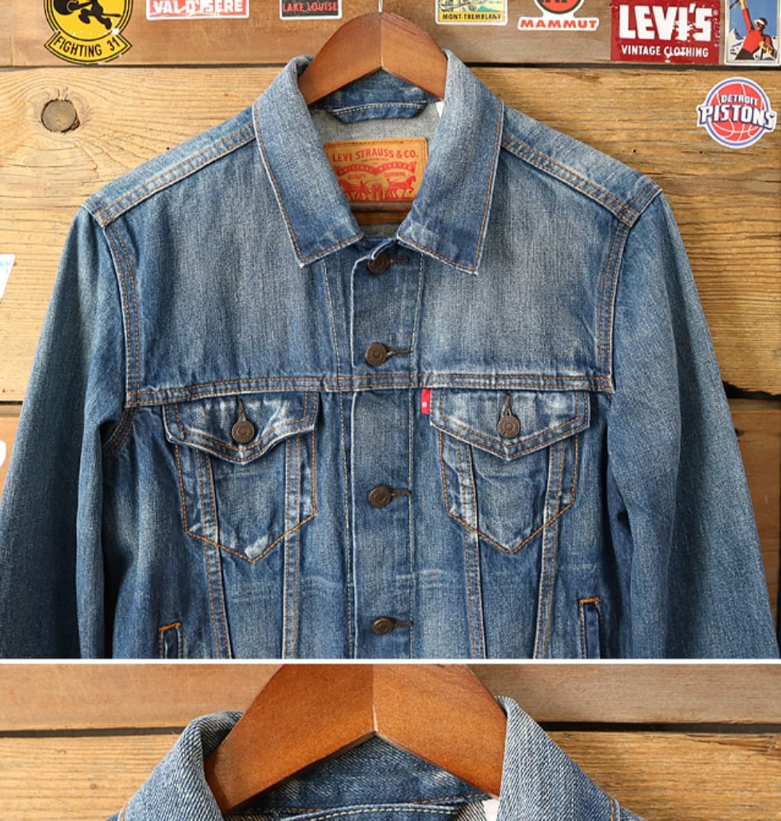 
LEVIS 리바이스 워싱 가공 데님자켓
S 상품이미지2
